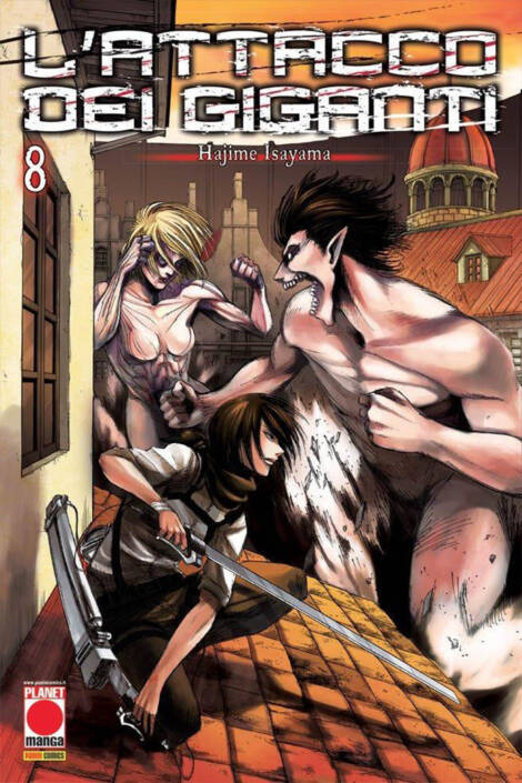 L'attacco dei giganti 08 - Ristampa IV