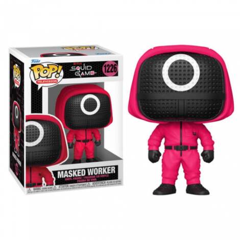 Squid game POP! Television 1226 Vinyl Figure Masked worker 9 cm