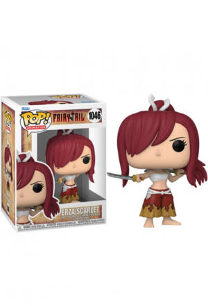 Fairy tail POP! Animation 1046 Vinyl Figure Erza Scarlet 9 cm