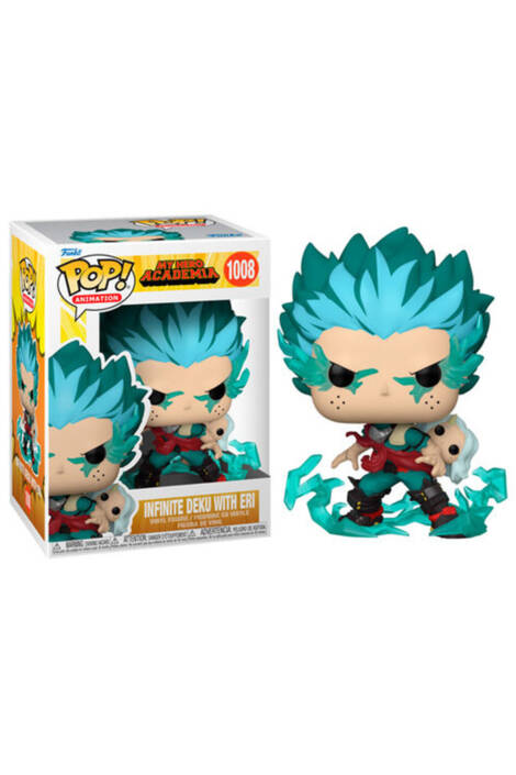 My hero academia POP! Animation 1008 Vinyl Figure Infinite Deku with Eri 9 cm