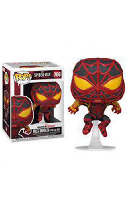 Spider-man: Miles Morales POP! 766 Vinyl Figure Miles Morales (S.T.R.I.K.E. Suit) 9 cm