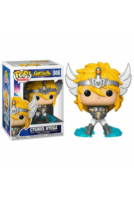 Saint Seiya: Knights of the Zodiac POP! Animation 808 Vinyl Figure Cygnus Hyoga 9 cm