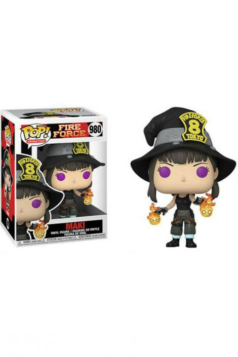 Fire force POP! Animation 980 Vinyl Figure Maki 9 cm