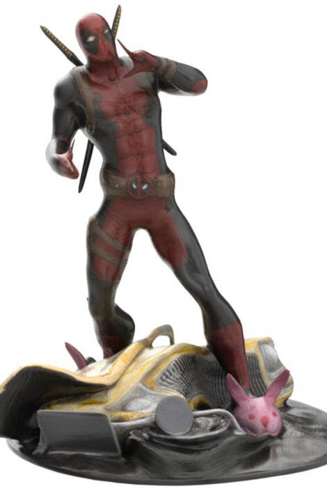 Marvel PVC Statue Deadpool Taco Truck Comic Marvel Gallery 25 cm Diamond Select