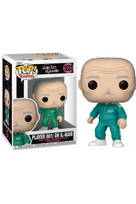 Squid game POP! Television 1223 Vinyl Figure Player 001: Oh Il-Nam 9 cm