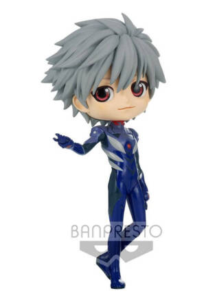 Evangelion: New Theatrical Edition PVC Statue Kaworu Nagisa Plugsuit Style Q Posket 14 cm Banpresto