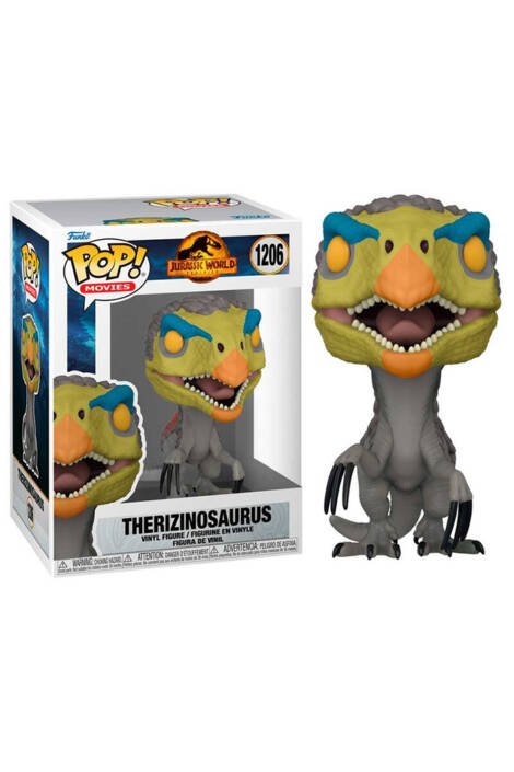Jurassic World: Dominion POP! Movies 1206 Vinyl Figure Therizinosaurus 9 cm
