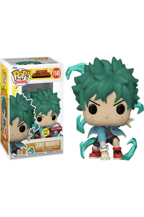 My Hero Academia POP! Animation 1140 Vinyl Figure Izuku Midoriya 9 cm - Glows in the dark Special edition