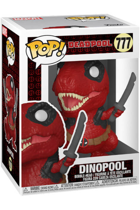 Deadpool POP! 777 Vinyl Figure Dinopool 9 cm