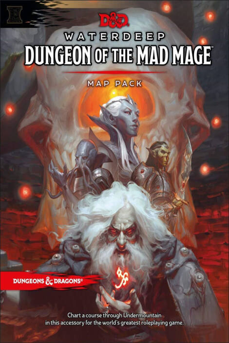 Dungeons & dragons - Waterdeep: Dungeon of the mad mage Map pack [ENG]