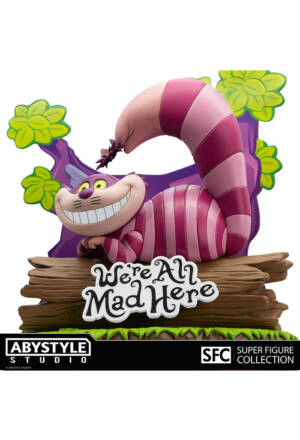 Alice in Wonderland PVC Statue Ceshire Cat SFC 11 cm Abystyle