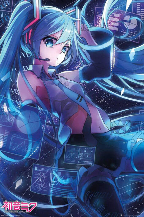 Hatsune Miku - Poster