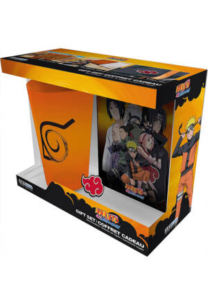 Naruto Shippuden Gift Set Mug + Keyring + Notebook