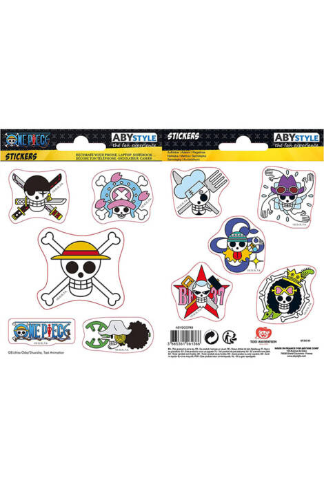 One piece - Stickers Strawhat crew