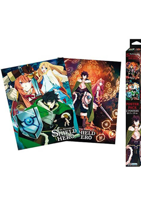 The rising of the shield hero - Poster pack