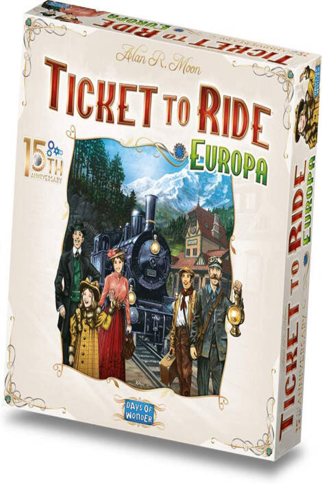 Ticket to ride - Europa - 15th anniversary