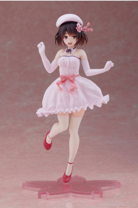 Saekano Coreful Statua Kato Megumi Sakura Dress Ver.