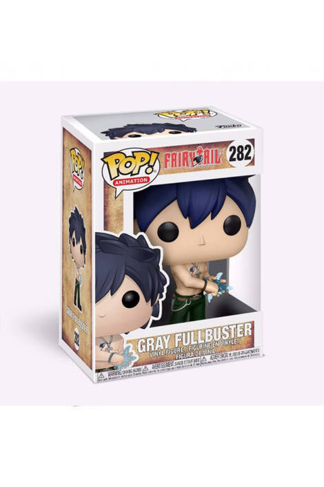 Fairy tail POP! Animation 282 Vinyl Figure Gray Fullbuster 9 cm