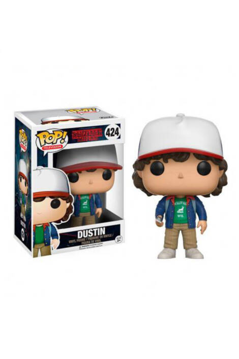 Stranger Things POP! Television 424 Vinyl Figure Dustin 9 cm