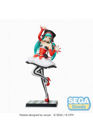 Hatsune Miku: Project DIVA Arcade PVC Statue Hatsune Miku Pierretta 23 cm Sega