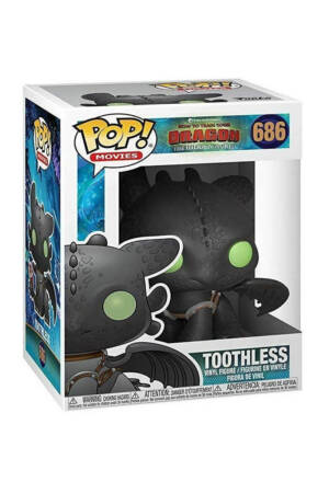 How to train your dragon: The hidden world POP! Movies 686 Vinyl Figure Toothless 9 cm