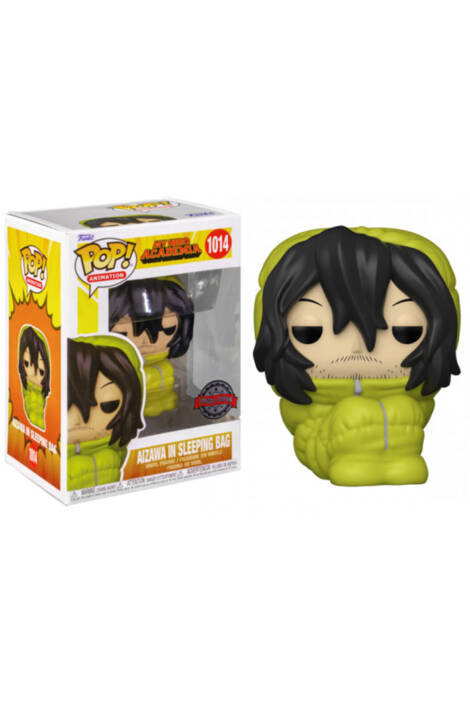 My hero academia POP! Animation 1014 Vinyl Figure Aizawa in sleeping bag 9 cm - Special edition