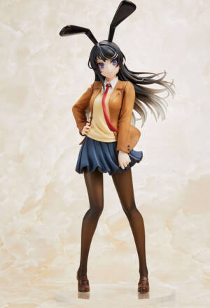 Rascal does not dream of bunny girl senpai PVC Statue Mai Sakurajima School Uniform Bunny Ver. 20 cm Taito