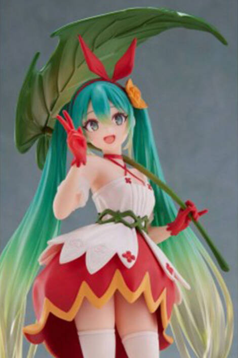 Hatsune Miku PVC Statue Hatsune Miku Thumbelina Wonderland 18 cm Taito