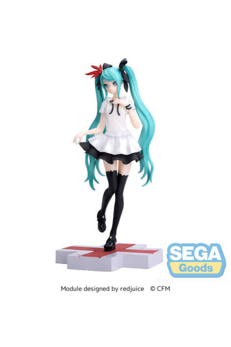 Hatsune Miku Project DIVA MEGA39's PVC Statue Hatsune Miku Supreme Luminasta 18 cm Sega