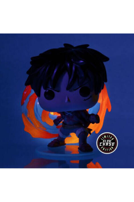 One Piece POP! Animation 1273 Vinyl Figure Red Hawk Luffy 9 cm - Special edition Glow Chase limited edition