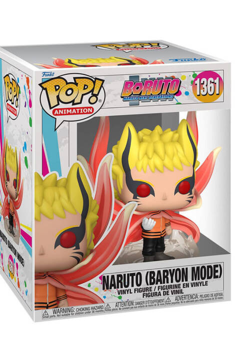 Boruto: Naruto next generations Super Sized POP! Animation 1361 Naruto (Baryon mode) 15 cm