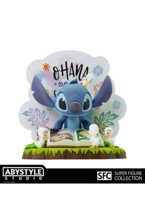 Lilo & Stitch PVC Statue Stitch Ohana 10 cm Abystyle