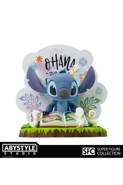 Lilo & Stitch PVC Statue Stitch Ohana 10 cm Abystyle