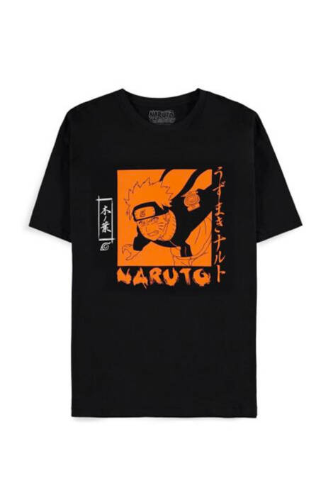 Naruto Shippuden Naruto Boxed - Men's Short Sleeved Difuzed T-Shirt M