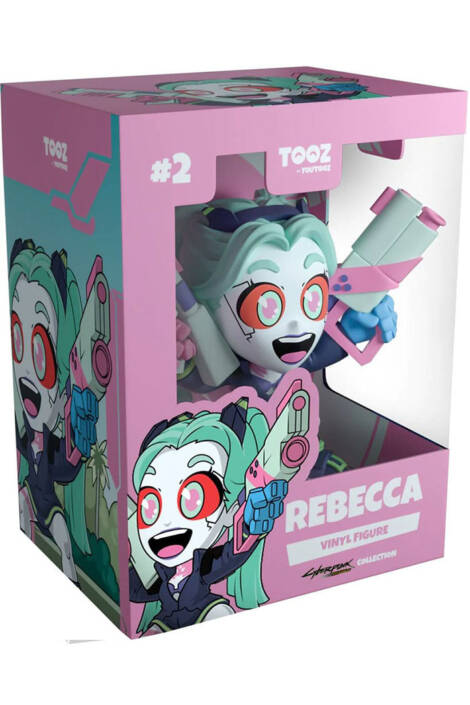 Cyberpunk: Edge Runners Vinyl Figure Rebecca 10 cm Youtooz