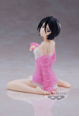 Bleach PVC Statue Rukia Kuchiki Relax time 11 cm Banpresto