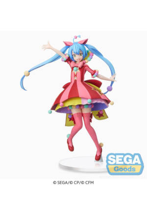 Hatsune Miku PVC Statue Miku Wonderland Sekai SPM 21 cm Sega