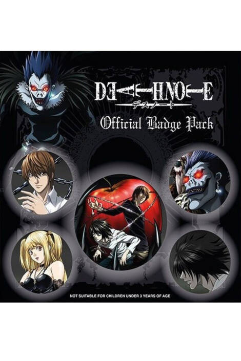 Death note - Badge pack