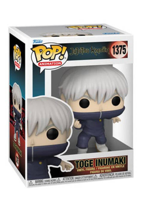 Jujutsu Kaisen POP! Animation 1375 Vinyl Figure Toge Inumaki 9 cm