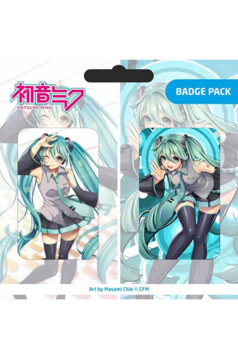 Hatsune Miku - Pin Badges Pack Set D