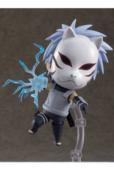 Naruto Shippuden PVC Action Figure Kakashi Hatake Anbu Black Ops Version Nendoroid 10 cm Good Smile Company