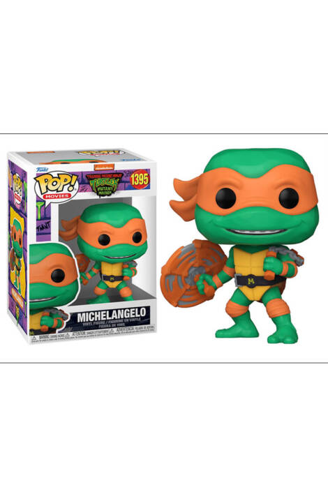 Teenage Mutant Ninja Turtles: Mutant mayhem POP! Movies 1395 Vinyl Figure Michelangelo 9 cm