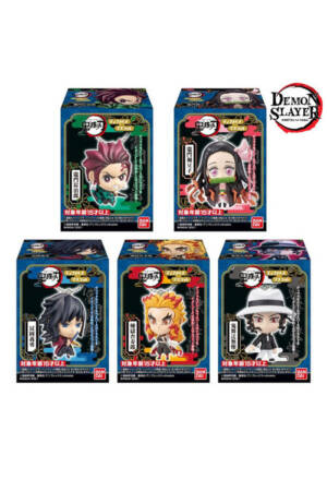 Demon Slayer: Kimetsu no Yaiba Keychain 5 cm Display Deformed Mascot 1 Banpresto