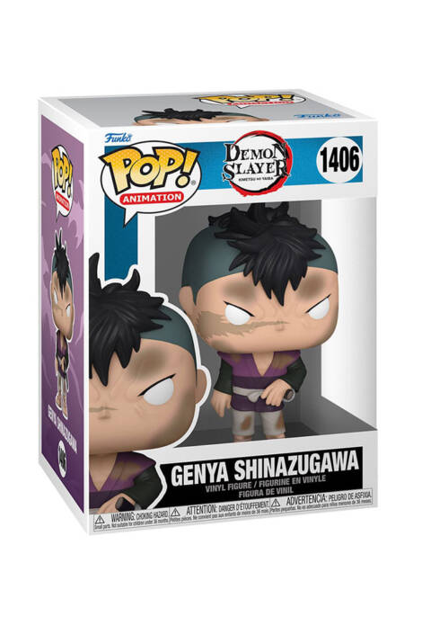 Demon Slayer: Kimetsu no Yaiba POP! Animation 1406 Vinyl Figure Genya Shinazugawa 9 cm