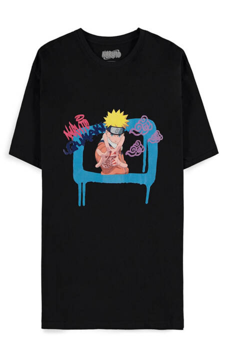 Naruto Graffiti Square - Men's Short Sleeved T-shirt M