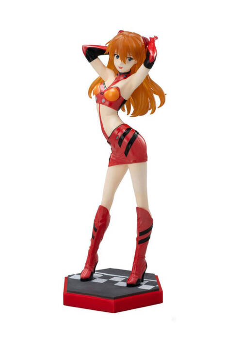 Evangelion PVC Statue Asuka Shikinami Langley Racing Pit Walk Luminasta 25 cm Sega