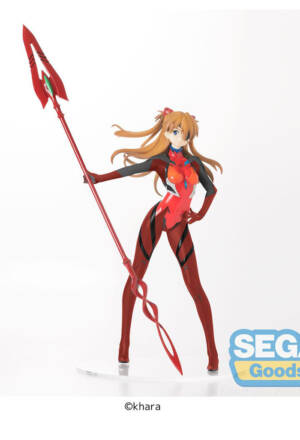 Rebuild of Evangelion PVC Statue Asuka x Spear of Cassius LPM (re-run) 30 cm Sega