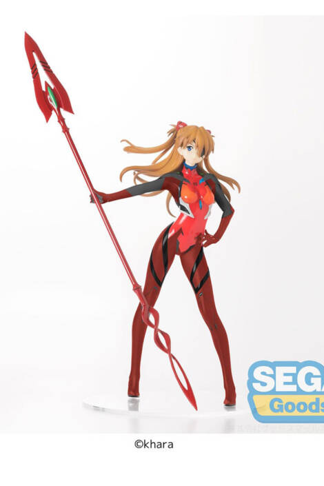 Evangelion: New Theatrical Edition PVC Statue Asuka Shikinami Langley x Spear of Cassius LPM (re-run) 30 cm Sega