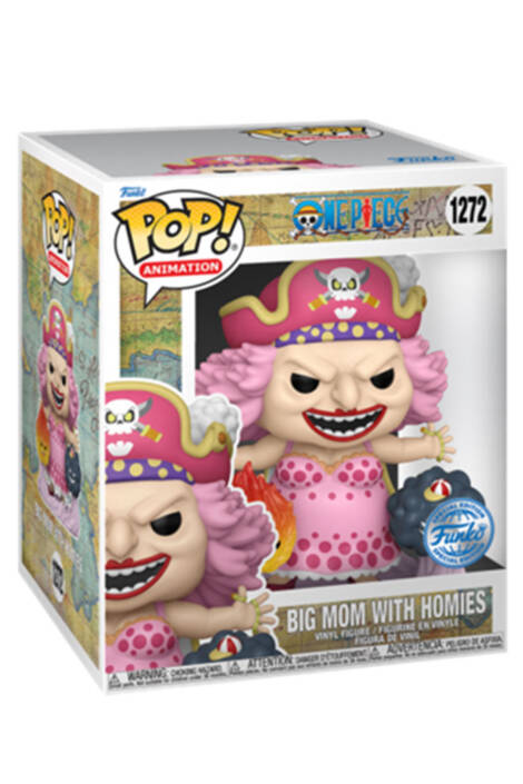 One Piece Super Size POP! Animation 1272 Vinyl Figure Big Mom with Homies 15 cm - Special edition