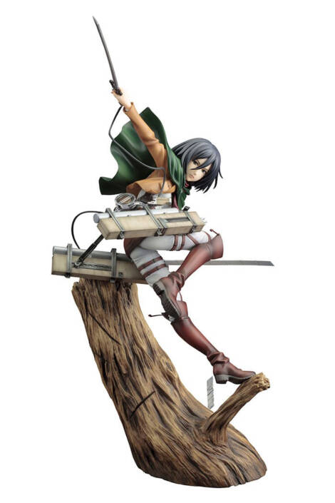 Attack on Titan PVC Statue Mikasa Ackerman Renewal Package Ver. ARTFXJ 1/8 35 cm Kotobukiya